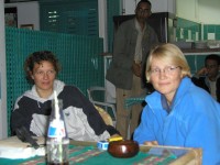 Die beiden Tauchguides Franka und Tina